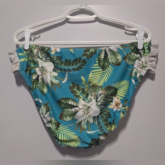 Swimsuits For All Floral Bikini Bottom Size 20 - Picture 3 of 3